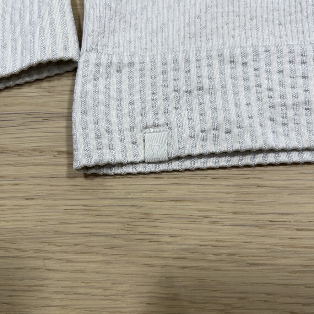 Lululemon White Long Sleeve Tee - Picture 11 of 12